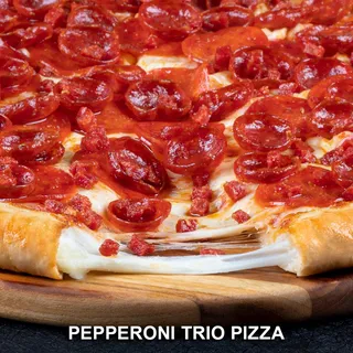 Pepperoni Trio Stuffed Crust