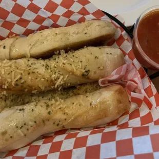 Vegan breadsticks!