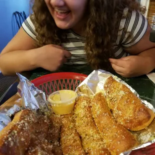 The deluxe breadsticks are SO much better than the regular breadsticks. 100% worth the extra cost...they are made completely different ways