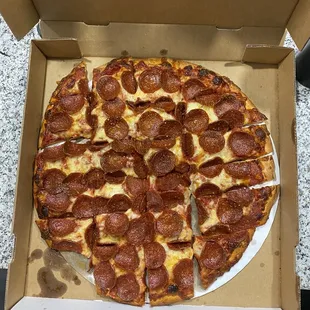 Pepperoni pizza