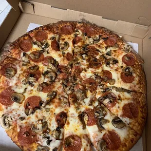 Just not consistent . This is EXTRA MUSHROOMS to them