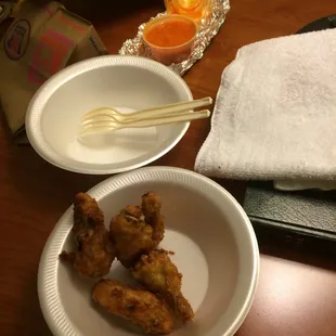 6 Pc Hot Wings