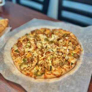 Small Buffalo, Chicken &amp; Bacon Pizza ($11.99)