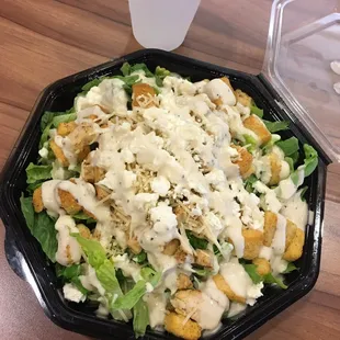 A better picture of the salad.