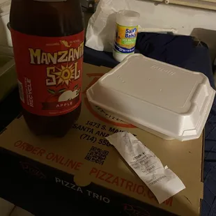 la mejor pizza y alitas paquete número 1