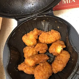 My wings I ordered that had a chunk missing from one