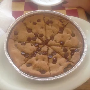 Cookie pizzas looks good