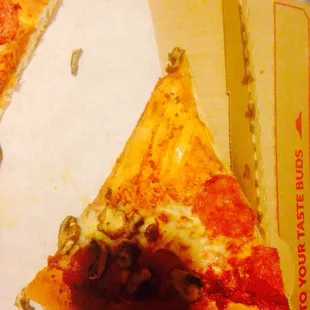 Looks like they licked it or dropped it.. Not good