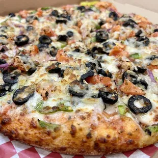 a pizza in a box
