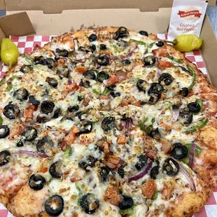 pizza, food