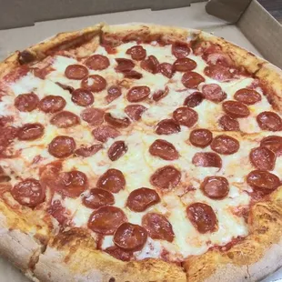 Pepperoni pie