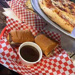 Hot Roast Beef Sub,