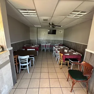 The area where we all sat for our luncheon get together