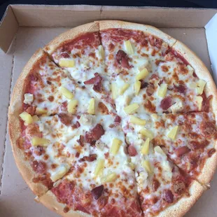 Chicken bacon and pineapple