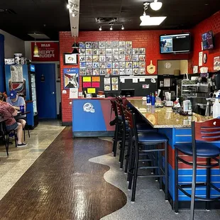 Plenty of seats and TVs amidst Buffalo realness