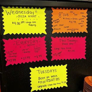 Specials posted 2-10-24