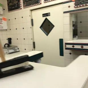 a view of the counter