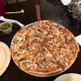 Supreme without green peppers!! Looks delicious