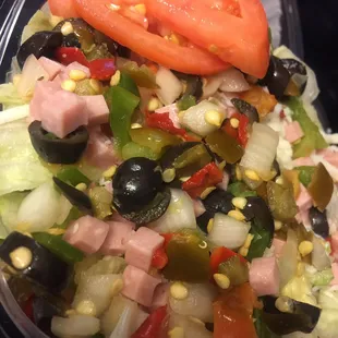 My Sara salad-the best salad ever.