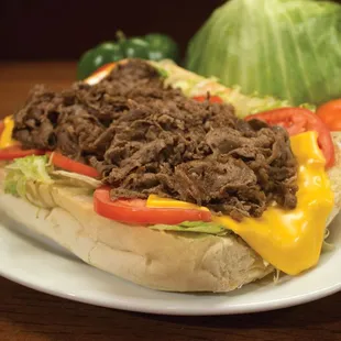 Try one of our cheese steak subs today.