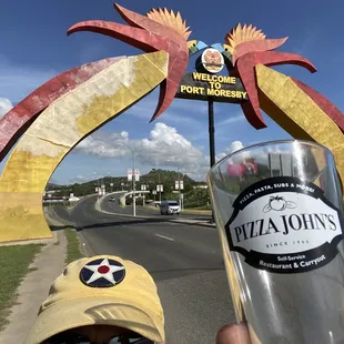 Pizza John&apos;s in Papua New Guinea...?