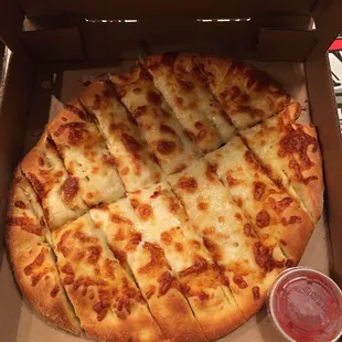 Small order of cheese bread