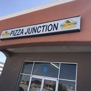 the front of the restaurant