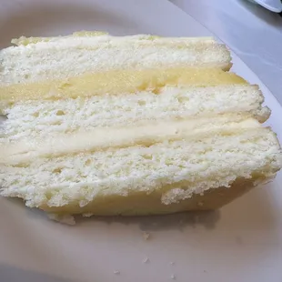 Lemon Cake: Family Favorite! Light and airy with a wonderful lemon flavor.