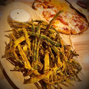 Cayenne Dusted Crispy Okra Fries