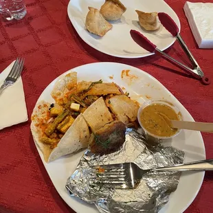 Stuffed Potato Cakes