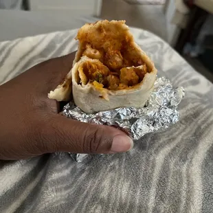 Crispy Veggie Wrap!!