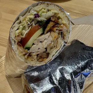 Tandoori Chicken Wrap