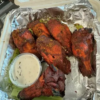 Tandoor-Fired Wings - Tikka