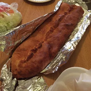 Apparently this is an Italian sub? Not quite what we expected.. We&apos;ll stick to the pizza and pepperoni rolls from now on.