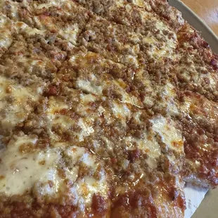 pizza, food