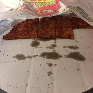 Where did all the pizza go?