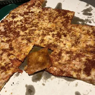 Who wants to eat slices of pizza drenched in grease?