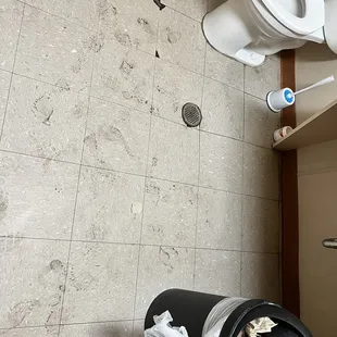 Bathroom needs some attention.