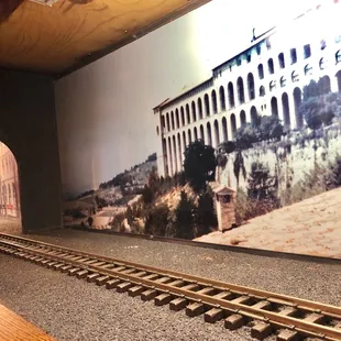 Here comes the train