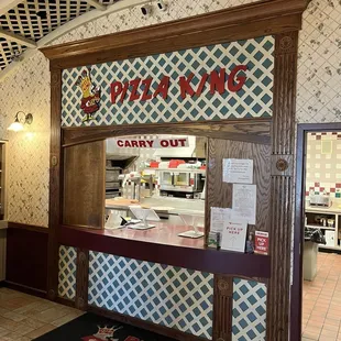 Absolutely beautiful carry out window.