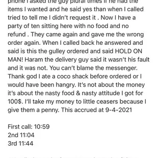Google review