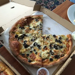 Pesto Sauce Special Pizza