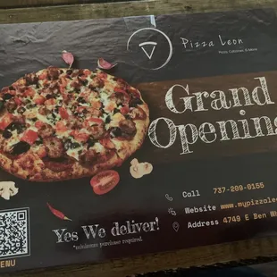 The info - they also deliver