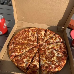 Pepperoni pizza