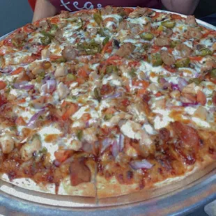 XL 1/2 BBQ Chicken and 1/2 Combination
