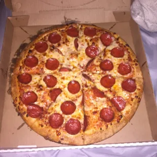 Mediocre pizza not bad for $5.40