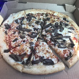 The Carne Asada with mushrooms