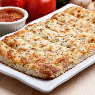 Garlic Bread Sticks 
(with added cheese)