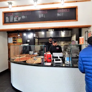 Pizza Loves Sauce on East Houston Street on March 12, 2023. Good pizza, nice staff.