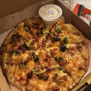 Baked Potato Pizza